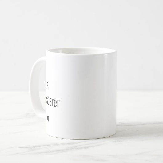 Geben Sie Ihren Namen Spine Whisperer Chiropraktor Kaffeetasse (Vorderseite Links)