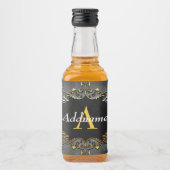 Geben Sie Ihren Namen und den ersten Alkoholflaschenetikett (Vorderseite)