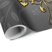 Geben Sie Ihren Namen und den ersten Geschenkpapier (Rolleneckpunkt)