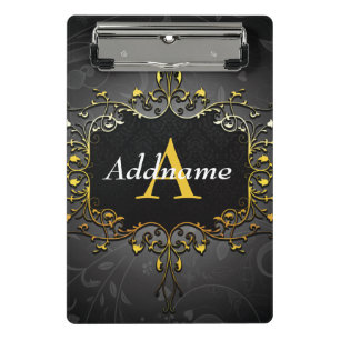 Geben Sie Ihren Namen und den ersten Mini Klemmbrett