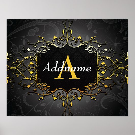 Geben Sie Ihren Namen und den ersten Poster (Vorne)