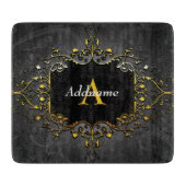 Geben Sie Ihren Namen und den ersten Schneidebrett (Vorderseite)