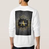 Geben Sie Ihren Namen und den ersten Sweatshirt (Rückseite)