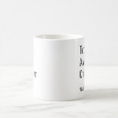 Geben Sie Ihren Namen vollständig Phantastischer C Kaffeetasse (Mittel)