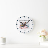 Geben Sie Ihren Neuronen eine Erholung Nehmen Sie Runde Wanduhr (Zuhause)