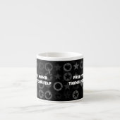 Geben Sie Ihren Verstand frei Espressotasse (Vorderseite)