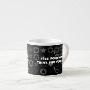 Geben Sie Ihren Verstand frei Espressotasse