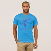 Geben Sie Ihren Verstand frei und gehen Sie Ski T-Shirt (Vorne ganz)