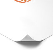 Geben Sie immer 100% Poster (Ecke)