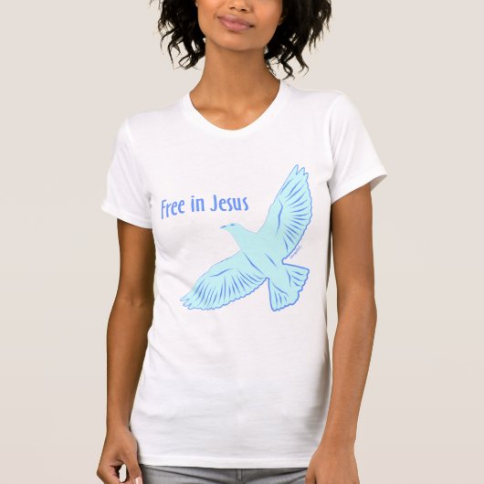 Geben Sie in Jesus frei (Licht) T-Shirt (Vorderseite)
