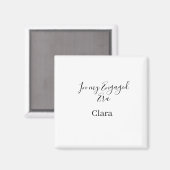 Geben Sie in meiner verlobten Zeit die Verlobung d Magnet (Vorderseite/Rückseite)