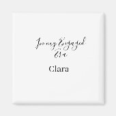 Geben Sie in meiner verlobten Zeit die Verlobung d Magnet (Vorne)