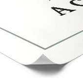 GEBEN SIE JETZT NICHT AUS UND LEBEN SIE DIE ERHOLU POSTER (Ecke)