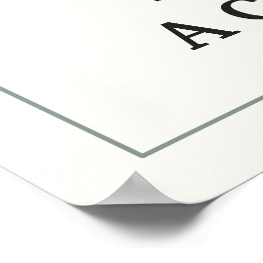 GEBEN SIE JETZT NICHT AUS UND LEBEN SIE DIE ERHOLU POSTER (Ecke)