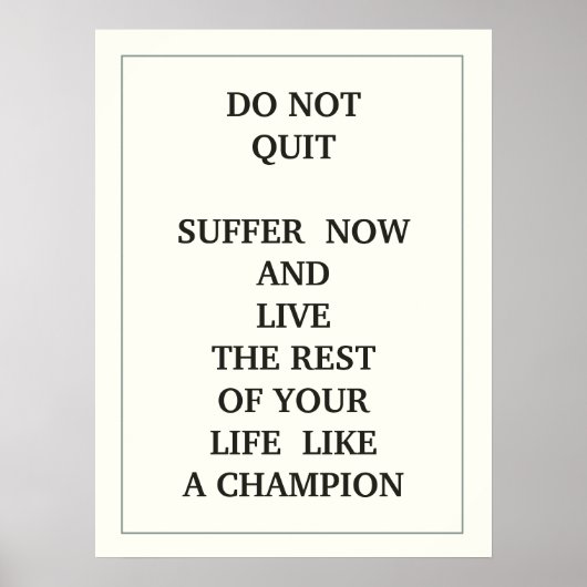 GEBEN SIE JETZT NICHT AUS UND LEBEN SIE DIE ERHOLU POSTER (Vorne)