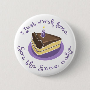Geben Sie Kuchen-Knopf frei Button