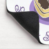 Geben Sie Kuchen Mousepad frei (Ecke)