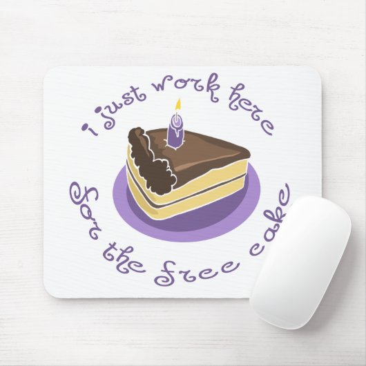 Geben Sie Kuchen Mousepad frei (Mit Mouse)