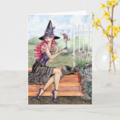 "Geben Sie" leere Gruß-Karte frei Karte (Gelbe Blume)