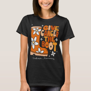 Geben Sie Leukemia das Boot-Shirt T-Shirt