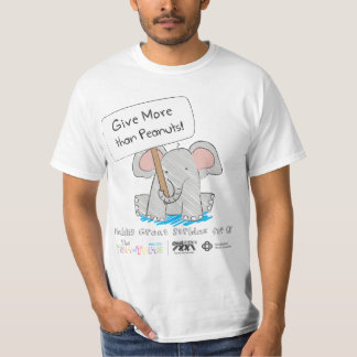 Geben Sie mehr als Erdnüsse! T-Shirt