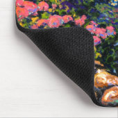 Geben Sie meinen Traum vom Alleingesessenen Garten Mousepad (Ecke)