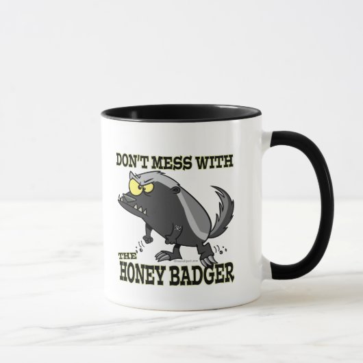 GEBEN SIE MESS MIT DEM HONEY BADGER TASSE (Rechts)