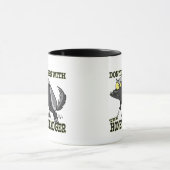 GEBEN SIE MESS MIT DEM HONEY BADGER TASSE (Zentrum)