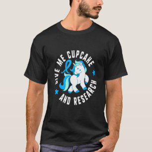 Geben Sie mir Cupcake und Forschung Diabetes T1 Be T-Shirt