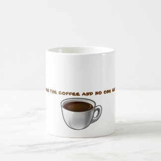 geben Sie mir den Kaffee… Kaffeetasse