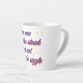 GEBEN SIE MIR DEN SCHRITT MILCHTASSE (Rechte Ecke)