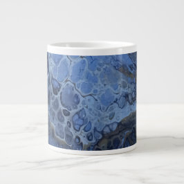 Geben Sie mir die Blues Reihe Acryl gießen. Jumbo-Tasse