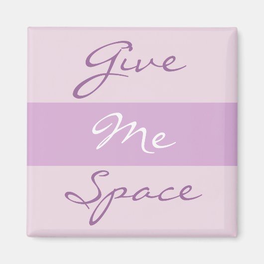 Geben Sie mir die Worte Magnet (Vorne)