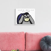 Geben Sie mir eine Lösung Leinwanddruck (Insitu (Wohnzimmer))