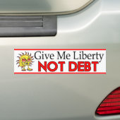 Geben Sie mir Freiheit Autoaufkleber (Auf Auto)