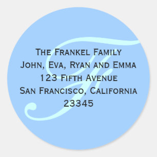 Geben Sie mir Ihre Adresse (Aufkleber)! Runder Aufkleber