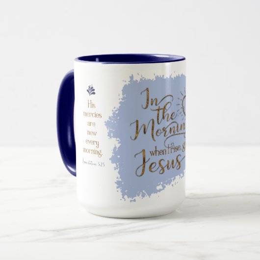"Geben Sie mir Jesus" 15-Unze-kombinierte Tasse (Vorderseite Links)