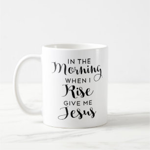 Geben Sie mir Jesus Kaffeetasse