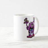 Geben Sie mir Kaffee einfach… Monster Kaffeetasse (VorderseiteRechts)