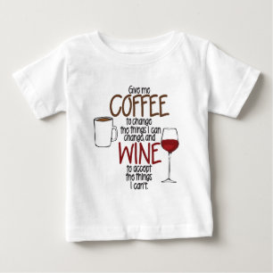 Geben Sie mir Kaffee, um die Sachen zu ändern, di Baby T-shirt