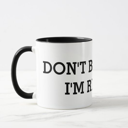 GEBEN SIE MIR NICHT, DASS ICH LESE TASSE (Links)