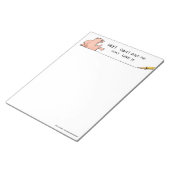 Geben Sie mir nicht diese Line Note-Scratch Pad Notizblock (angewinkelt)