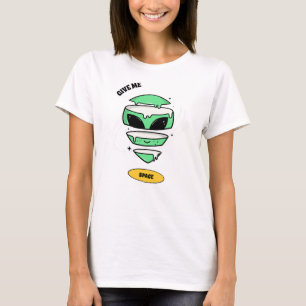 Geben Sie mir Platz Funny Alien Cartoon T - Shirt