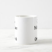 Geben Sie mir Politikwissenschaft oder geben Sie Kaffeetasse (Mittel)