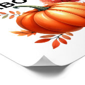 Geben Sie mir Pumpkin, um über den lustigen Pun Th Poster (Ecke)