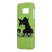 Geben Sie mir Rat nicht verärgertes Case-Mate Samsung Galaxy Hülle (Rückseite Links)