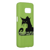 Geben Sie mir Rat nicht verärgertes Case-Mate Samsung Galaxy Hülle (Rückseite/rechts)