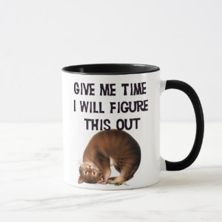 Geben Sie mir Zeit - Oberseite - unten Kitty-Tasse Tasse