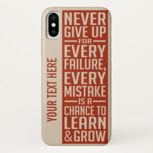 Geben Sie motivierend Telefonfälle mit benutzerdef Case-Mate iPhone Hülle