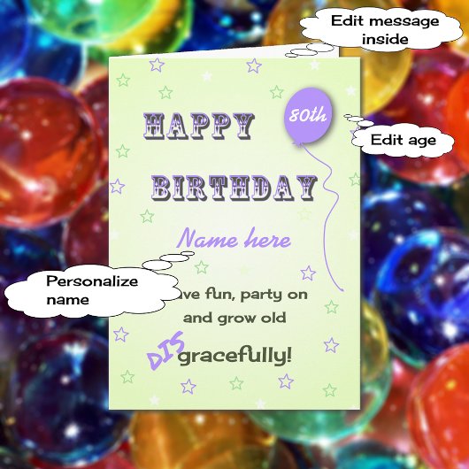 Geben Sie Namen und Alter werden alt schändlich lu Karte